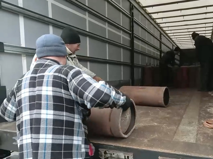 Жители из Херсонской области продолжают получать газовые баллоны