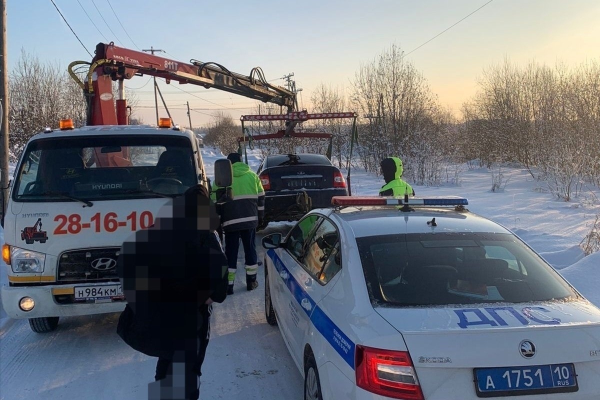 Десять водителей остались без машин за выходные в Петрозаводске