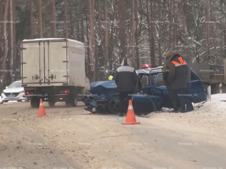 Под Курском в ДТП с грузовиком погибла 51-летняя женщина