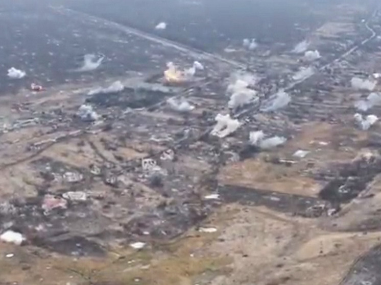 Российская армия продолжает наступление на Бахмутском направлении