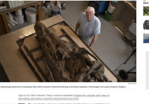 На юге Великобритании археологи обнаружили хорошо сохранившийся череп доисторического морского монстра - плиозавра