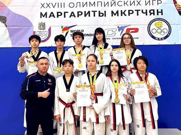 Тхэквондисты с Сахалина завоевали восемь медалей «Кубка Северного Кавказа»