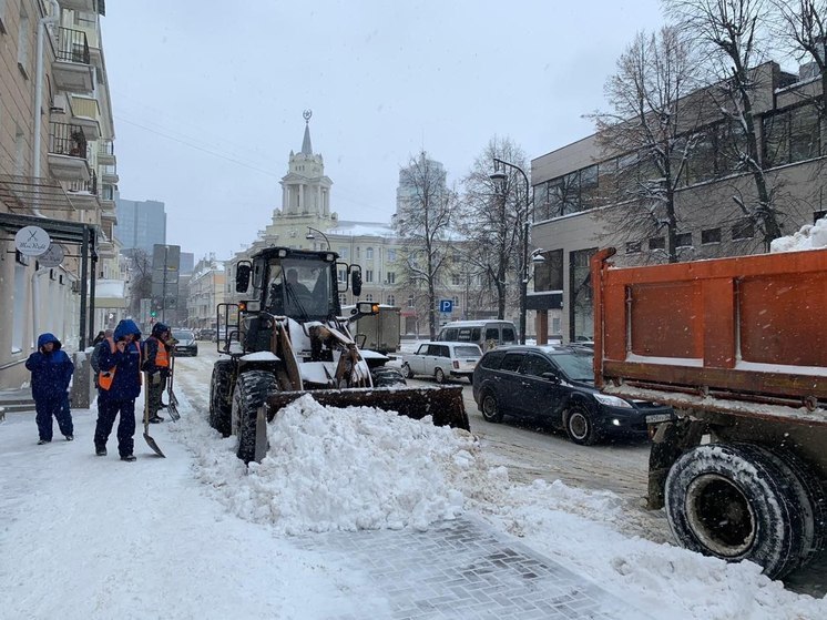 Мэр Воронежа: для уборки снега ночью будем перекрывать движение по нескольким улицам