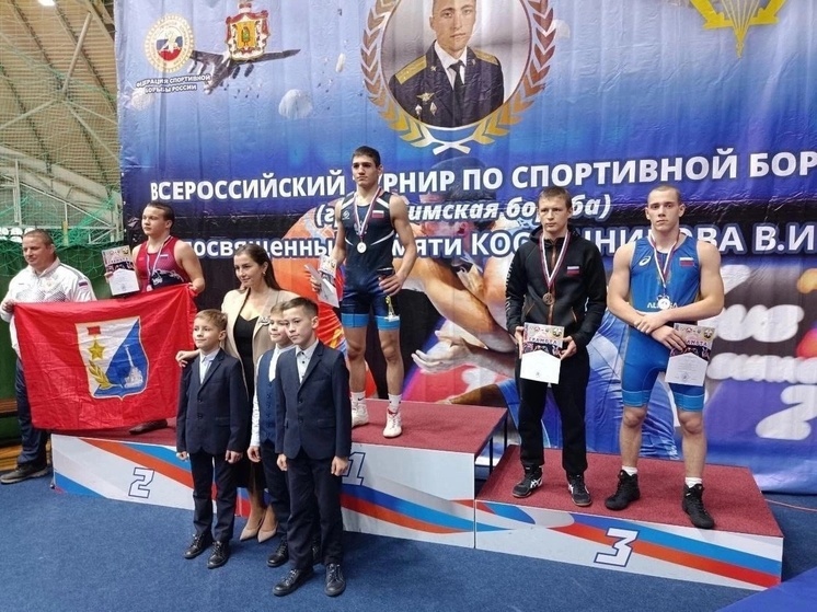 Липчанин взял бронзу всероссийского турнира по спортивной борьбе