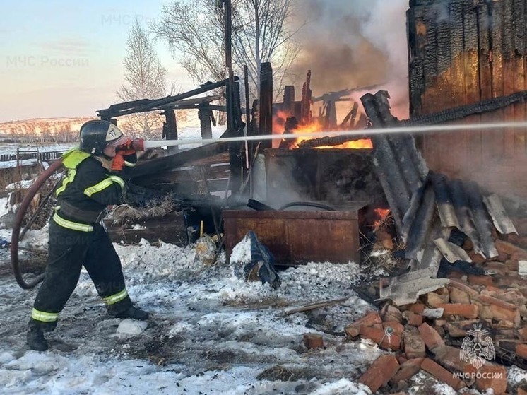 В Братском районе на пожаре погибла пожилая женщина