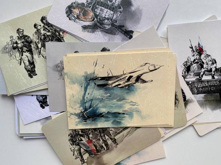 Картины анонимного художника с сюжетами СВО представят в Чите