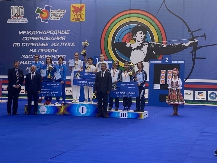 Спортсмены из Забайкалья завоевали 9 медалей на турнире по стрельбе из лука