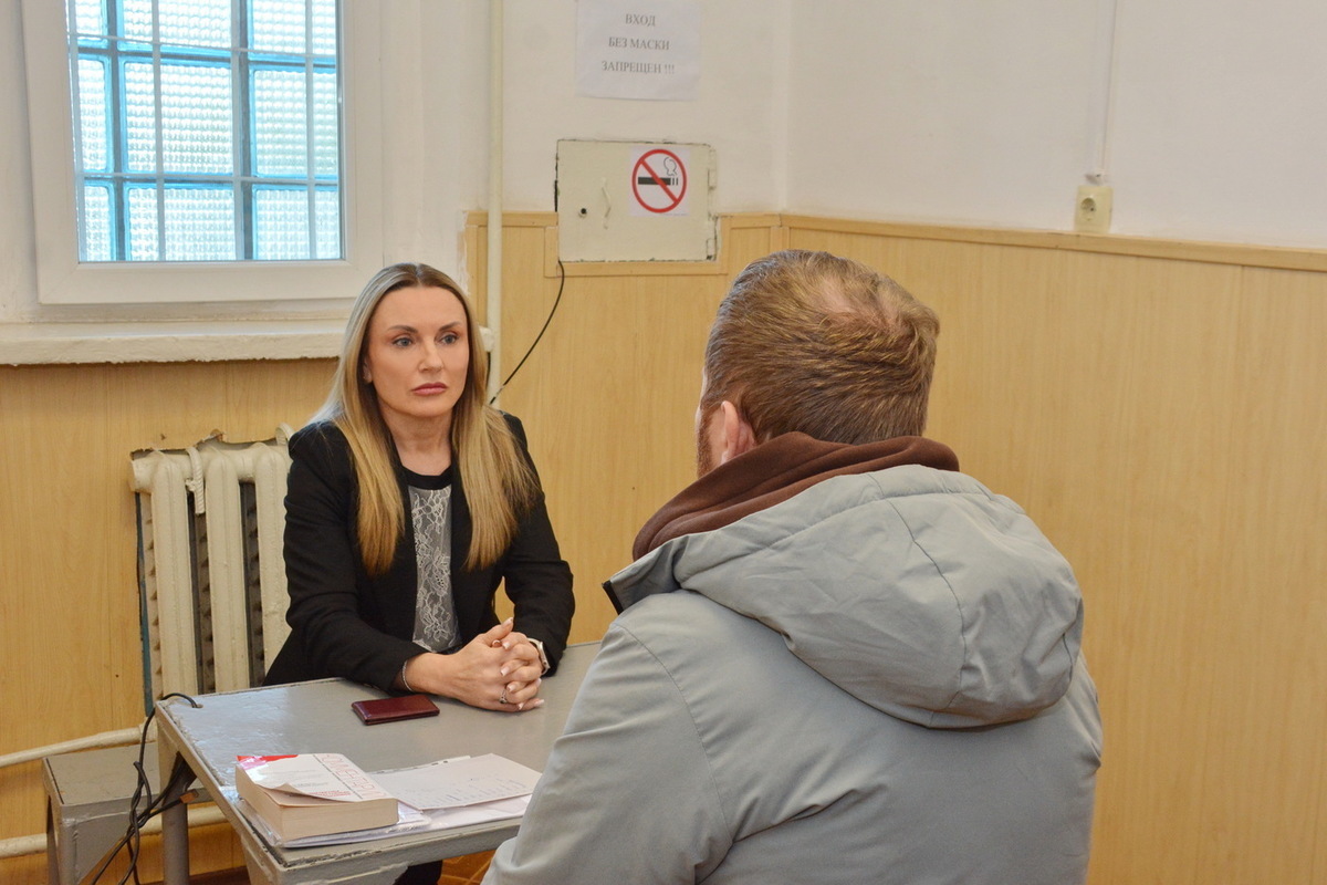 Уполномоченный по защите прав предпринимателей в РК Светлана Лужецкая посетила СИЗО-1