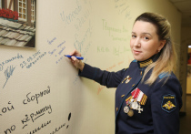 Гвардии сержант Ирина Одиноких рассказала о работе отдельного медицинского отряда ВДВ