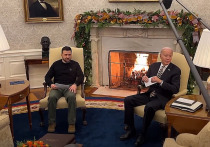 В ходе встречи с президентом США Джо Байденом в Белом доме украинский лидер Владимир Зеленский заявил, что необходимо победить Россию в воздухе