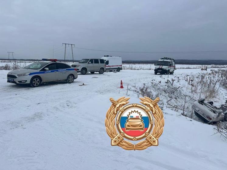 Водитель Toyota Corolla скончался после ДТП в Южно-Сахалинске