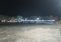 В Оренбурге нагрянули морозы, и коммунальщики приступили к заливке катков