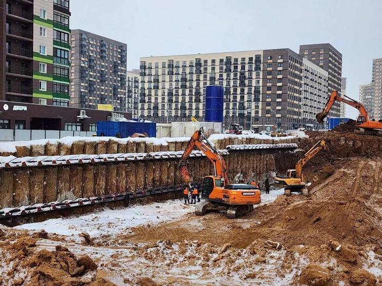 Тоннель в рамках реконструкции Путилковского шоссе построен на 25%