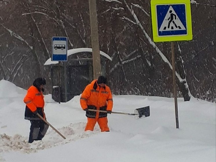 Уровень выпавшего снега в Воронеже составил 125 процентов от нормы