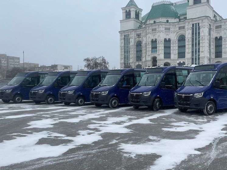 В Астрахань прибыла новая партия автобусов