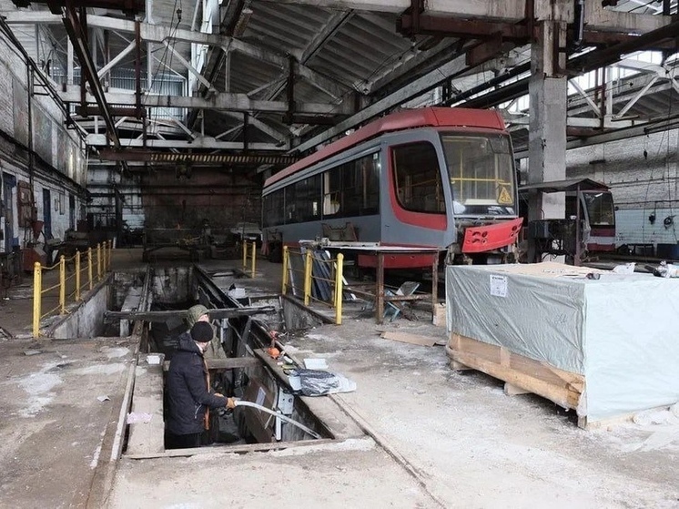 В Енакиево появился «дом» для трамваев и троллейбусов