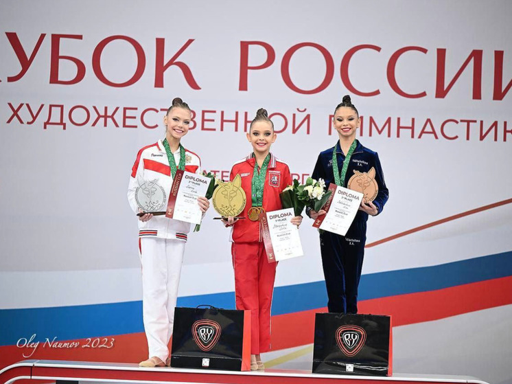 Гимнастка с Сахалина завоевала две медали на международных соревнованиях