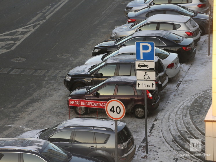 В Казани увеличили количество парковочных мест до 9,2 тысяч
