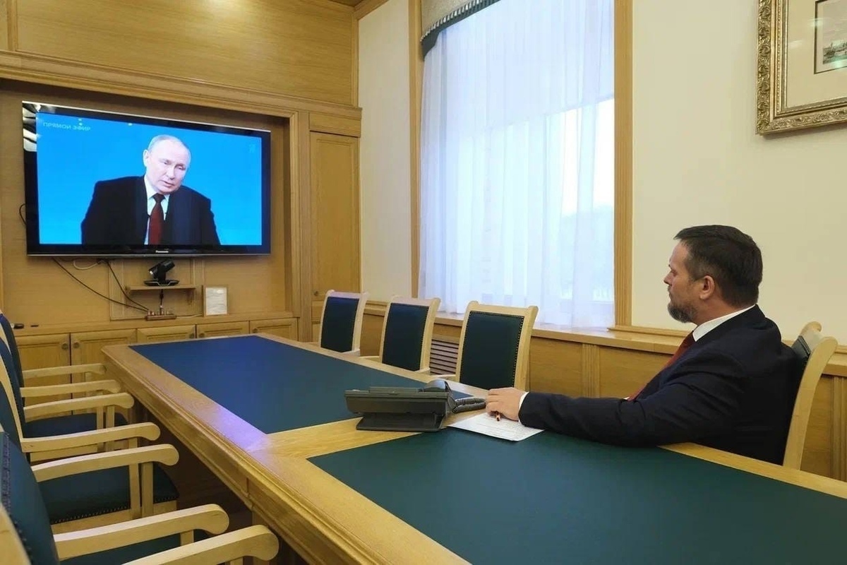 Никитин назвал главные заявления Путина, прозвучавшие в ходе прямой линии