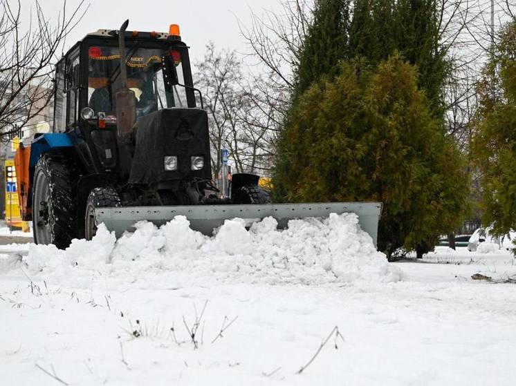 В Белгороде усилят ночную смену Белгорблагоустройства из-за непогоды