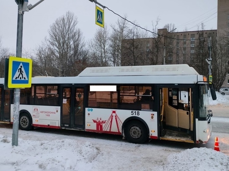 Автобус сбил девочку-подростка на «зебре» в Череповце