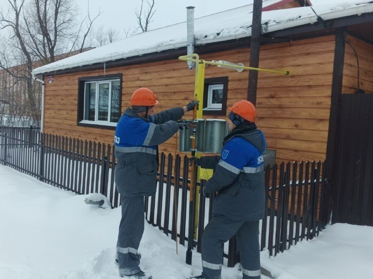 В Любинском районе Омской области ввели в эксплуатацию шесть новых газопроводов