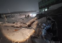 В Тульской области под тяжестью снега обрушилась кровля производственного здания на площади 8 тысяч квадратных метров, проинформировал представитель экстренных служб