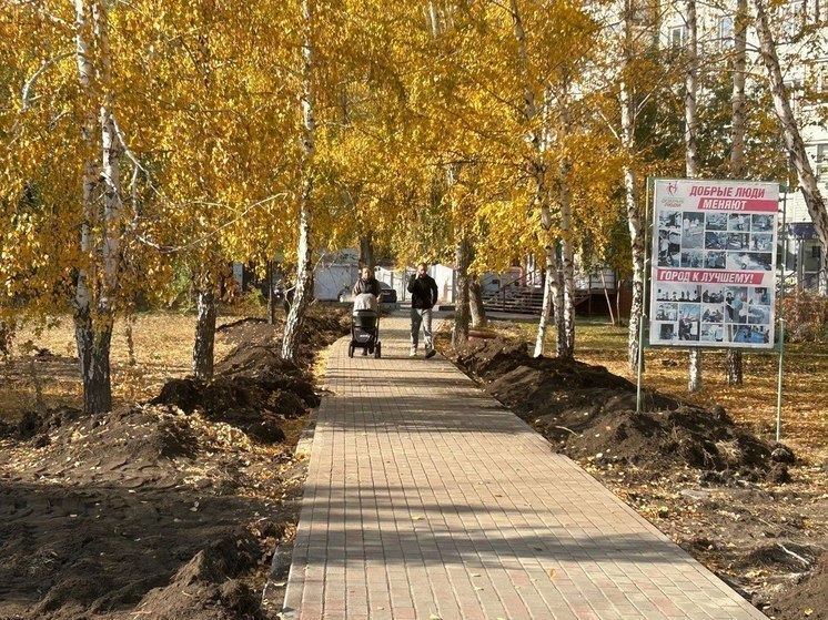 В омской мэрии рассказали, какие пространства благоустроят в следующем году