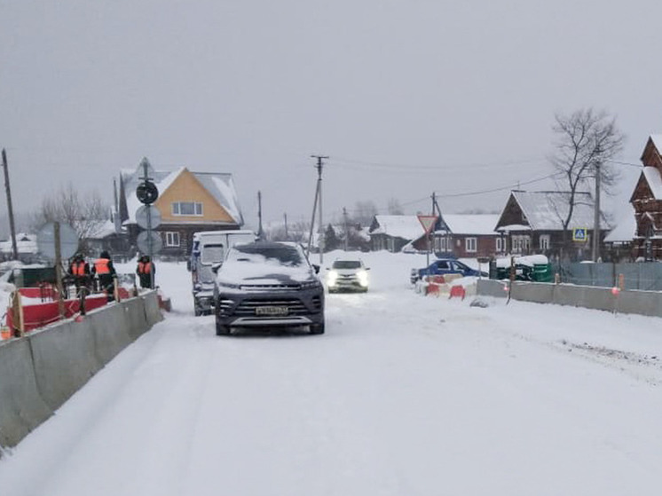 В Ивановской области в районе села Холуй построили новый мост через Тезу