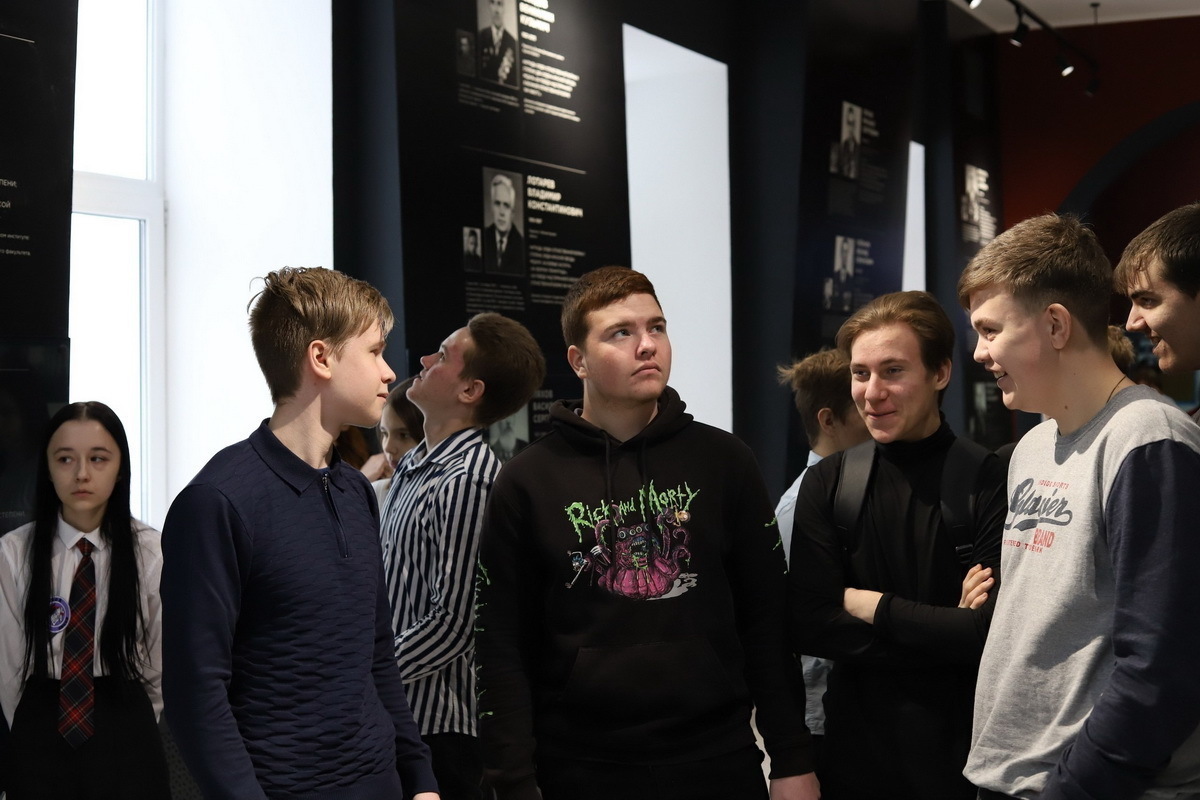 Ученики Полевского лицея посетили Курский госуниверситет