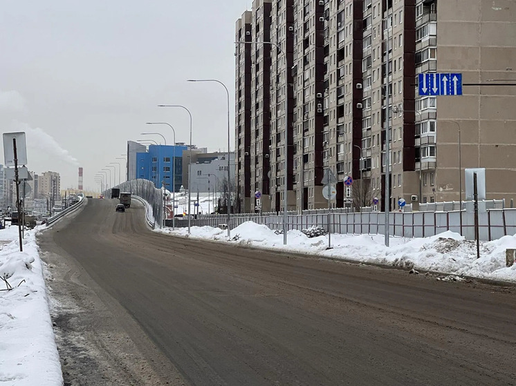 В Петербурге завершился первый этап строительства Московско-Дунайской развязки