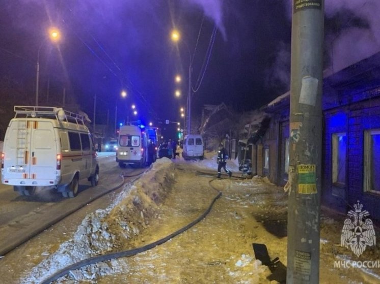 В Новосибирске мужчина погиб при пожаре в Октябрьском районе