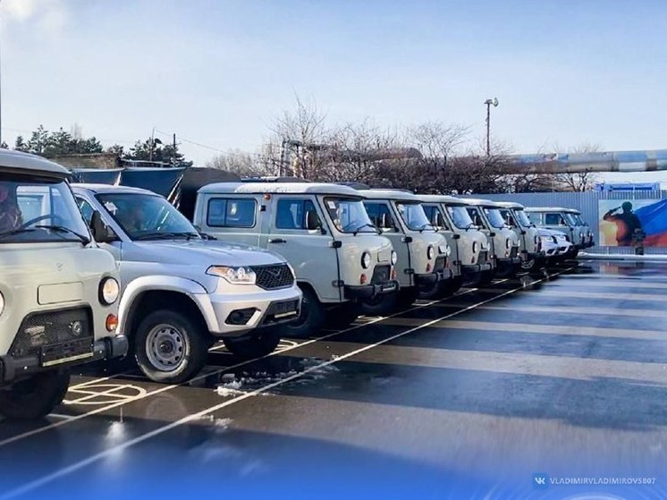 Из Ставрополья бойцам в зону СВО отправили 24 машины высокой проходимости