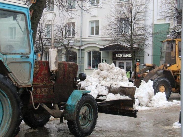 В Орле от снега освободили более 50% территорий