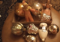 У жителей Оренбурга популярностью пользуются советские елочные игрушки