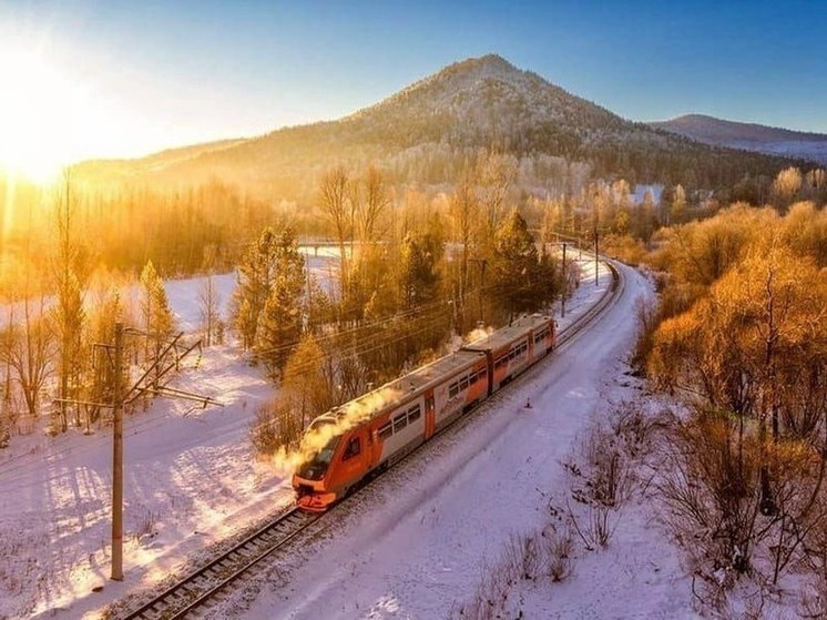 В Башкирии поезд «Легенда Урала» совершил первый рейс в новом зимнем сезоне