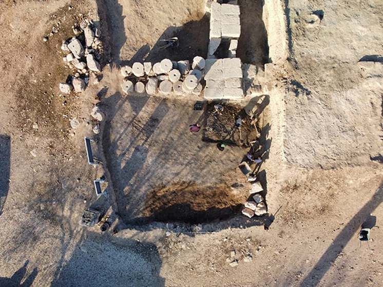 Нашедшие в Турции храм древней богини Кубаба археологи сильно взволнованы0