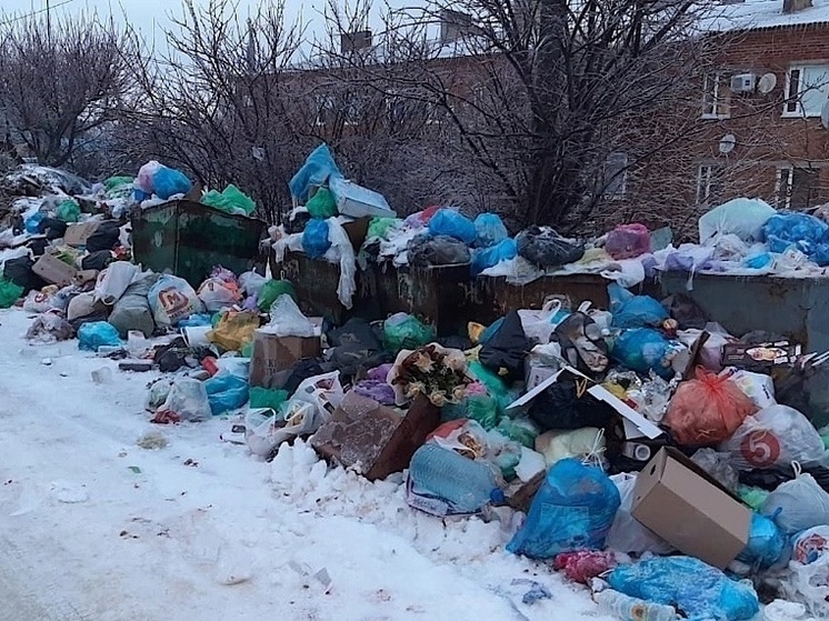 В Миллерово на улице Декабристов образовалась стихийная свалка