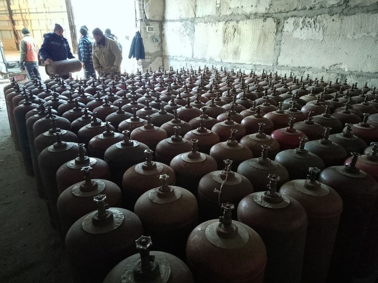 В Каховский МО Херсонщины доставили бесплатные баллоны с газом