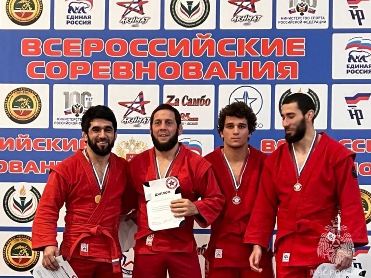 Спасатель из Чечни стал победителем  чемпионата СКФО по самбо