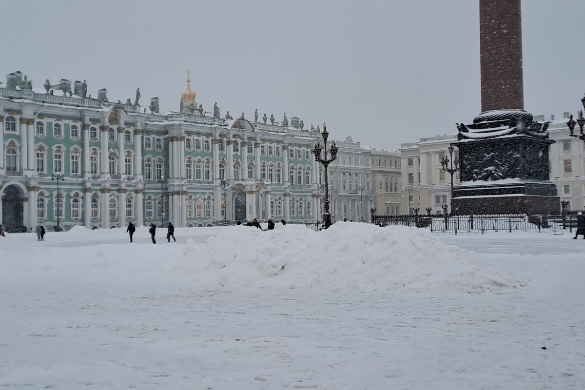 Питер В Декабре Фото