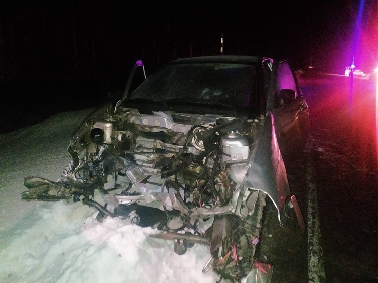 Женщина погибла в страшной массовой аварии на трассе в Карелии