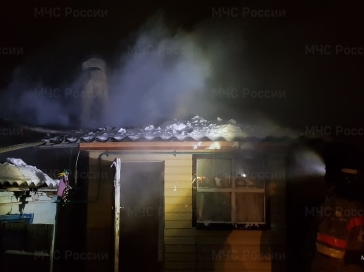 В Ливнах из-за сарая едва не сгорел жилой дом