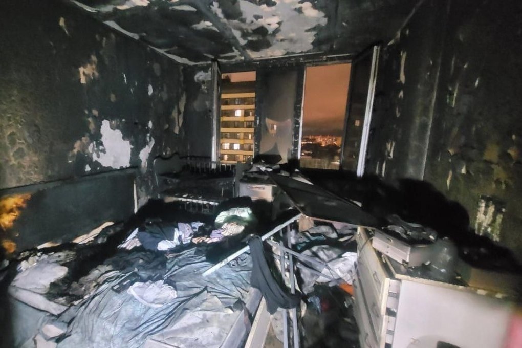 В Мытищах во время пожара погибли молодая мама и ее сын 2 лет