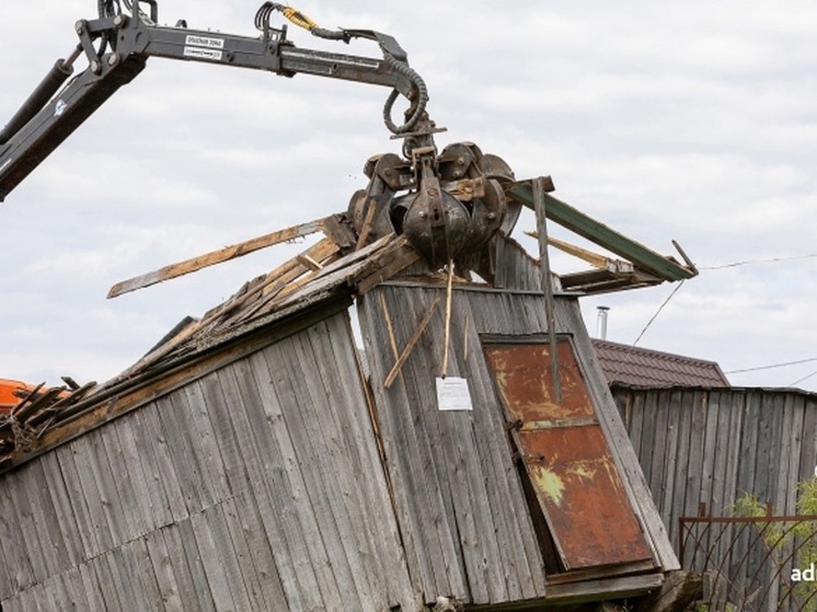 Коммунальщики Нарьян-Мара отчитались о сносе 55 сараев