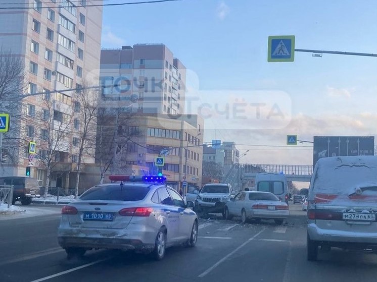 Новый светофор в Южно-Сахалинске спровоцировал очередное ДТП