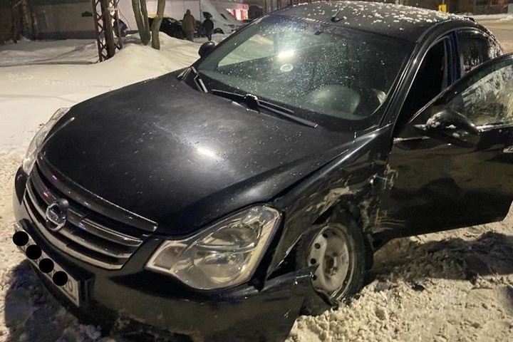 Пьяного водителя увезли в больницу после аварии в Петрозаводске