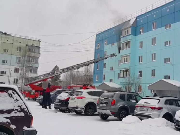 МЧС: пожар в квартире дома в Ноябрьске мог устроить ноутбук