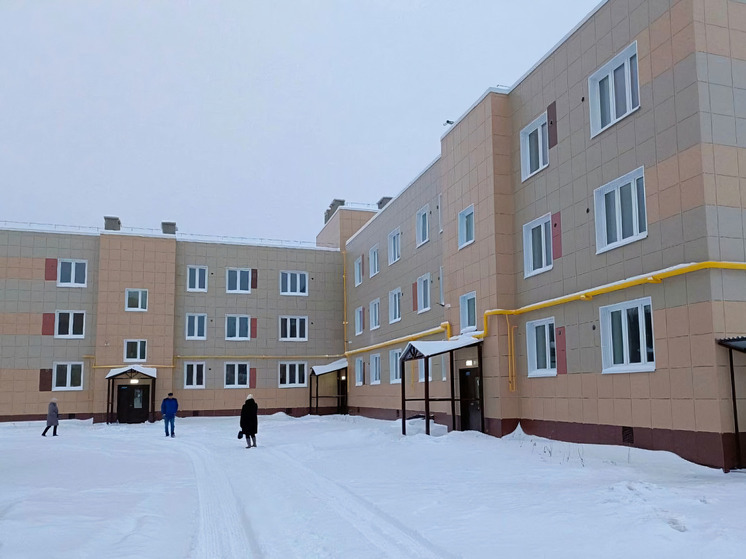 В Вельске ввели в эксплуатацию три социальных дома