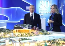 Экспозицию Красноярского края на выставке «Россия» на ВДНХ посетил президент России Владимир Путин